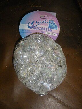 Glass Gems Dome Vase Filler Decorative Beads Marble Pebbles Stones Crafts